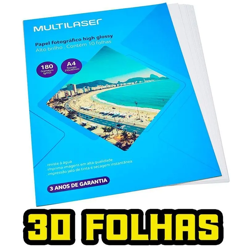 30 Papel Fotografico Para Fotografos Imprimirem Fotos Tam A4