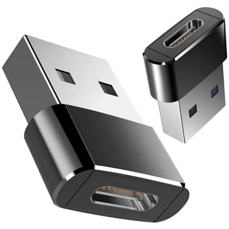 Adaptador tipo C Conversor USB Type C Fêmea para USB Macho