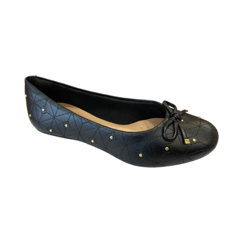 Sapatilha Feminina Sua Cia Napa Soft Preto 8303.16207 34 / Preto