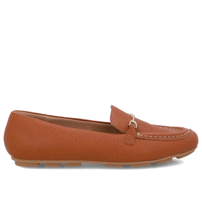 Mocassim Marrom Couro Bridão 35