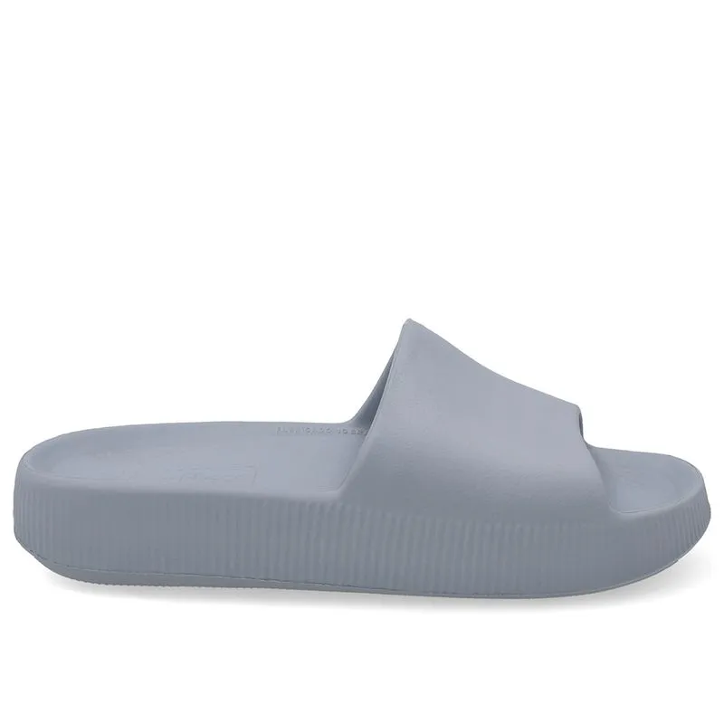 Chinelo Slide Azul Claro Poofy Plataforma Eva 38
