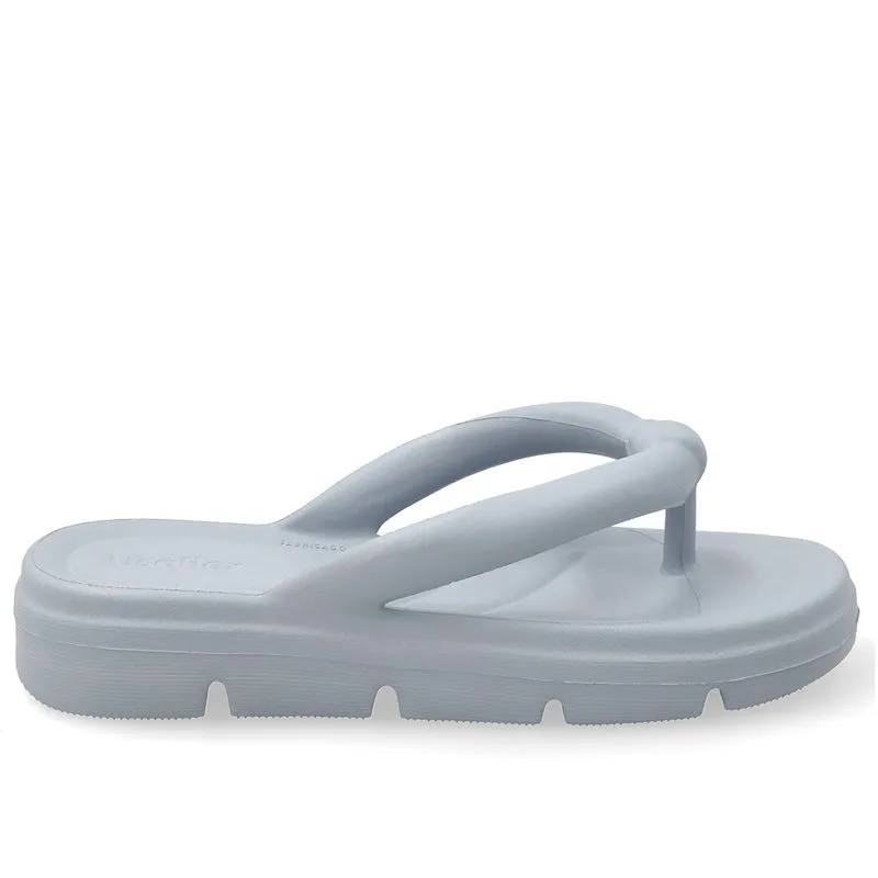 Chinelo Azul Claro Poofy Plataforma Eva 38