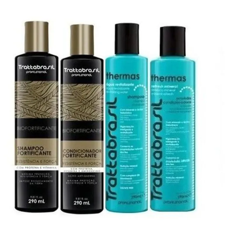 Kit Shampoo Condicionador Biofortificante/thermas