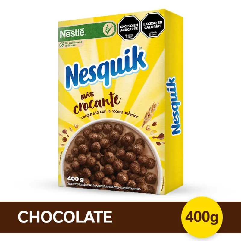 Cereal Sabor Chocolate 400 Grs Nesquik