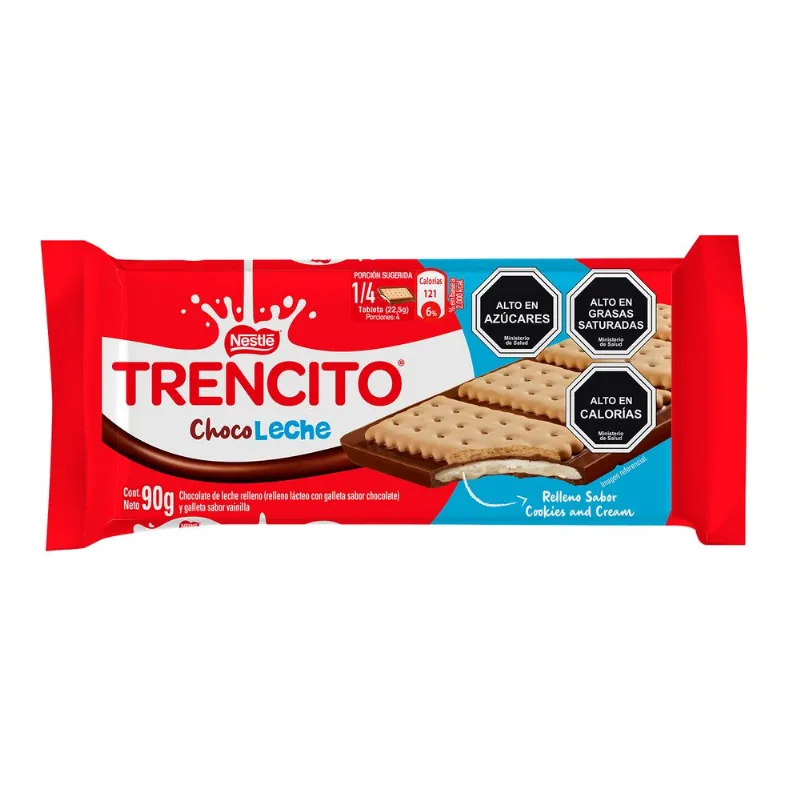 Chocolate Nestlé Trencito Leche 90 g