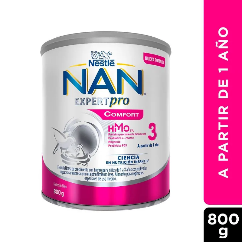 Fórmula Infantil Nan 3 Comfortis 800 g