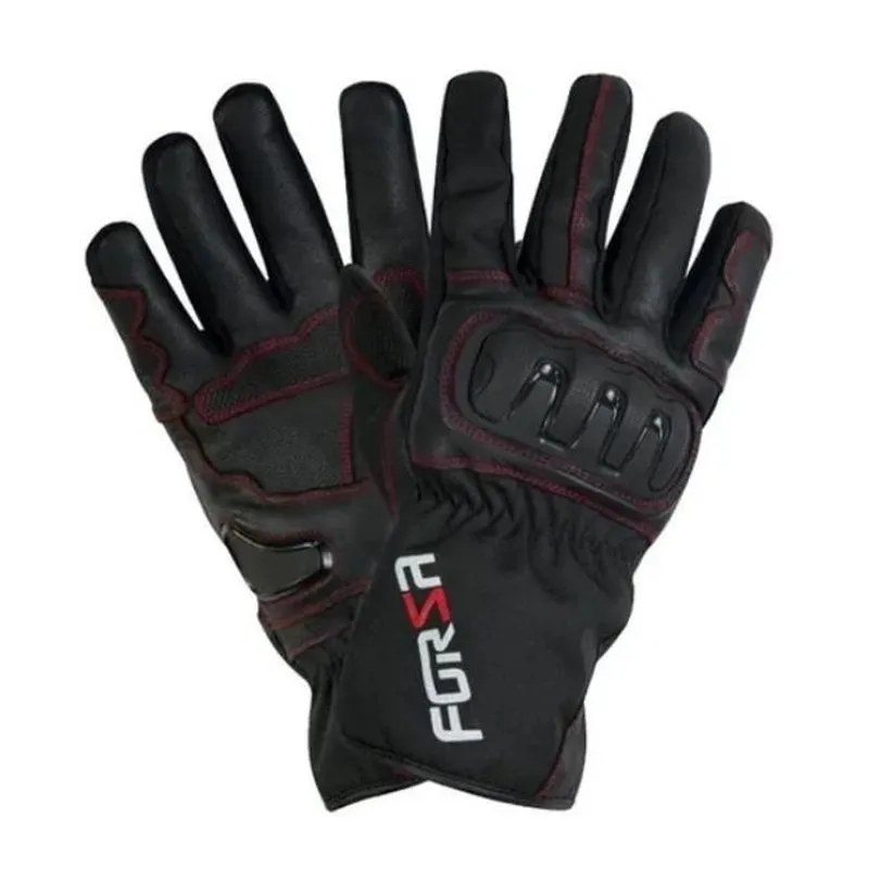 Luva Motociclista Impermeável Forza Winter Preta - Tam GG