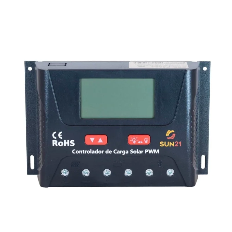 Controlador de Carga 40A 12V/24V pwm SUN21 - CCS-P4024
