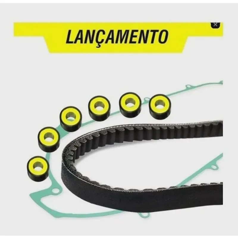Kit correia + roletes + junta danidrea PCX150