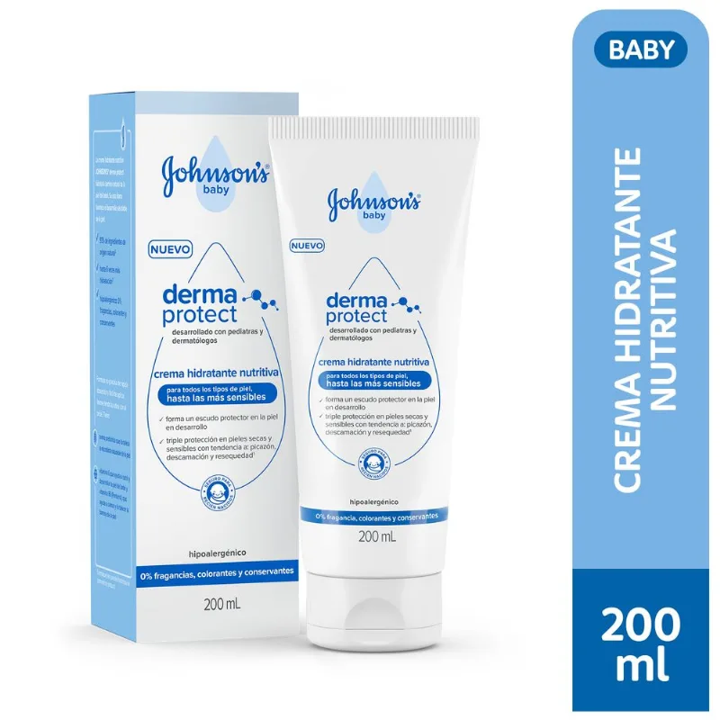 Crema Hidratante Nutritiva Derma Protect 200 Ml