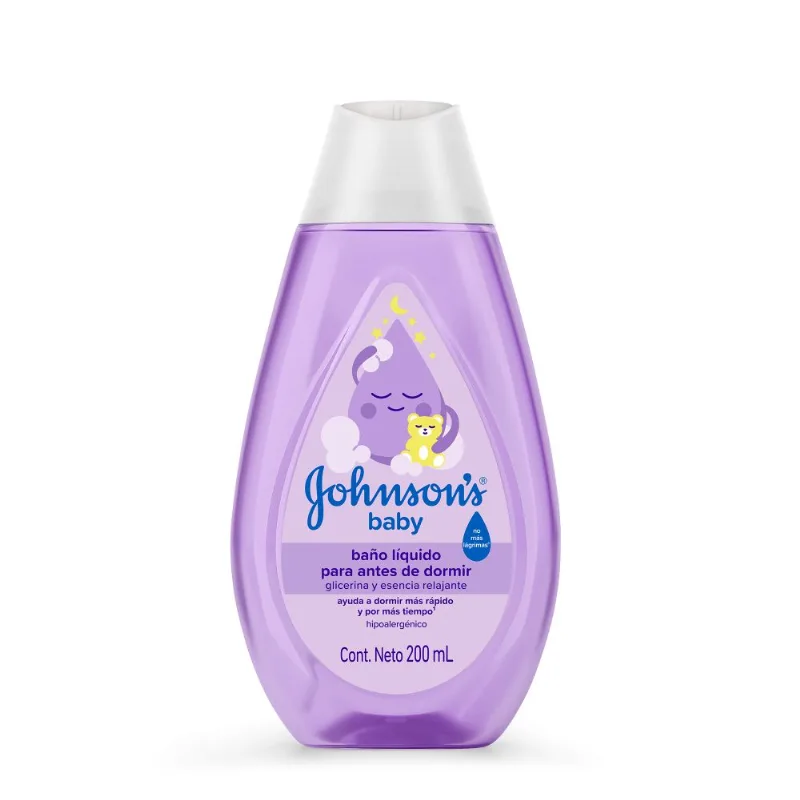 Jabón Líquido Johnson Baby Hora de Soñar x 200 ml