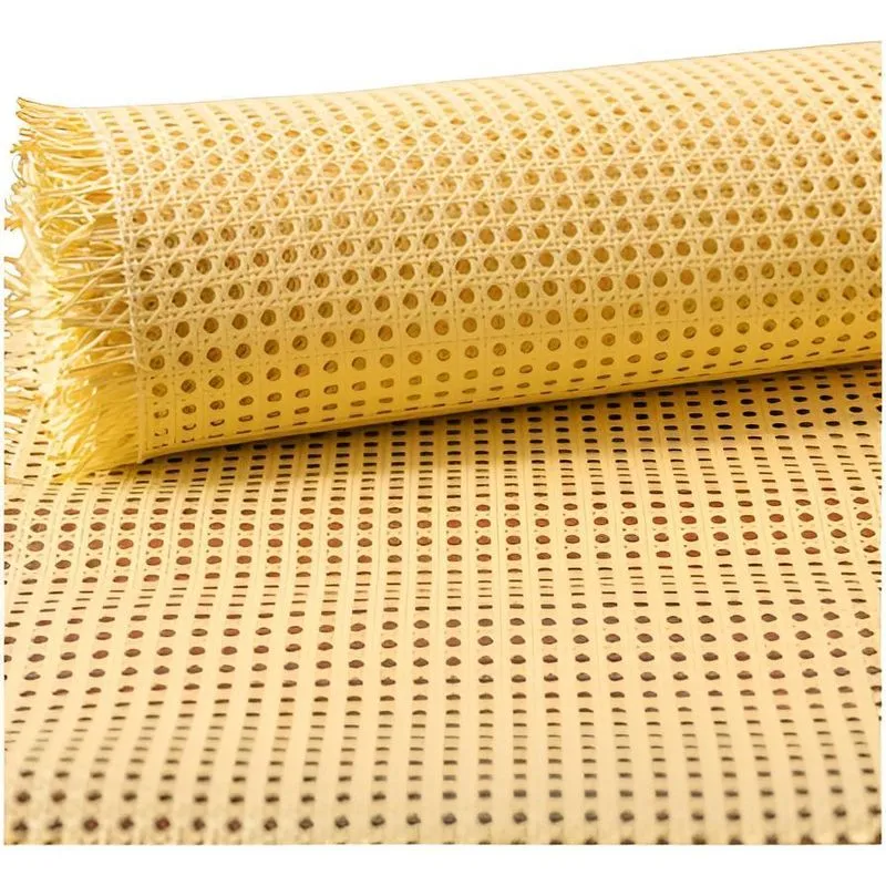 Palha Indiana Telinha Sintética Sextavada Rattan 3mt X 80cm