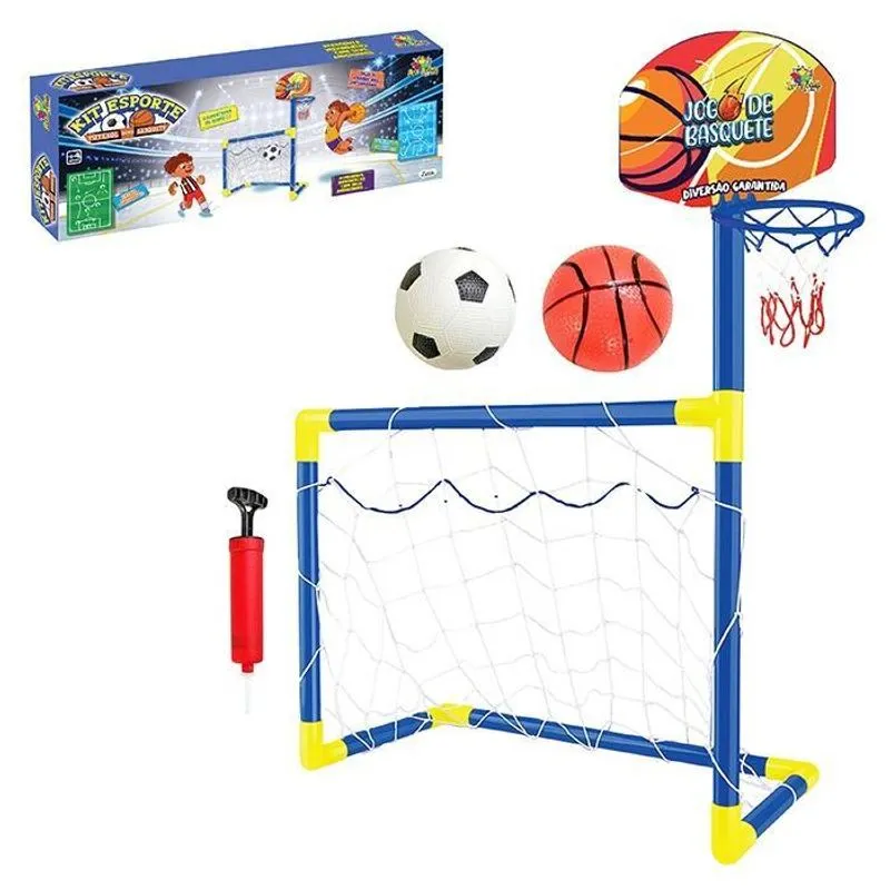Golzinho E Cesta: Futebol E Basquete Com Bola E Bomba