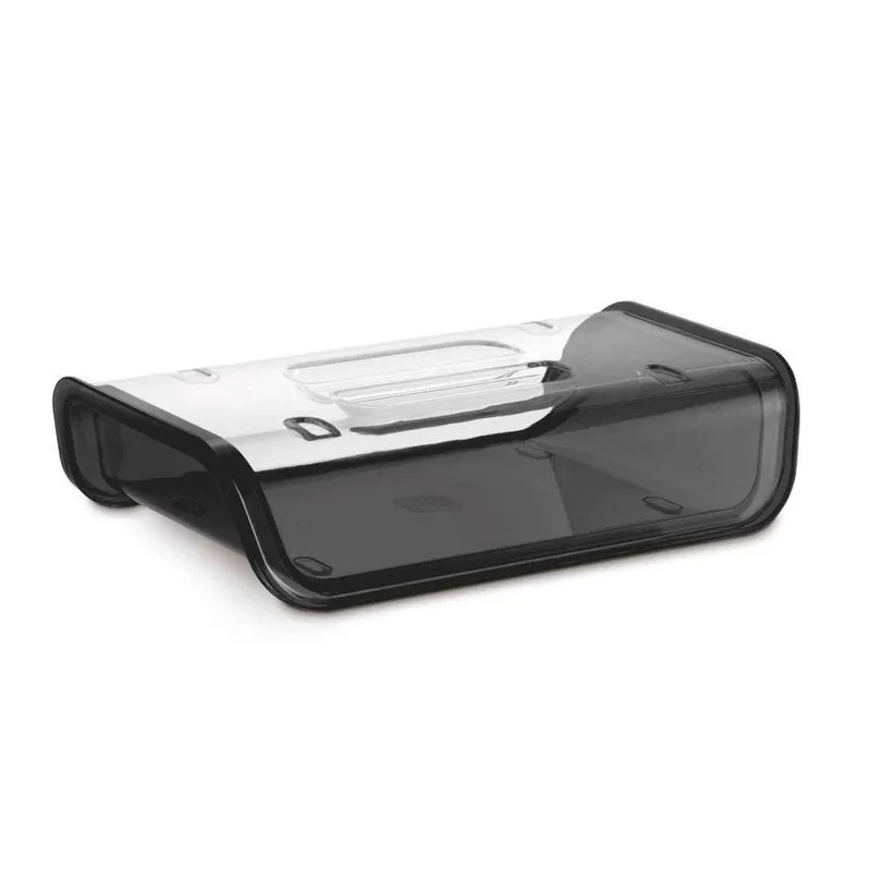 Porta Frios Acrílico com Tampa uz - Preto