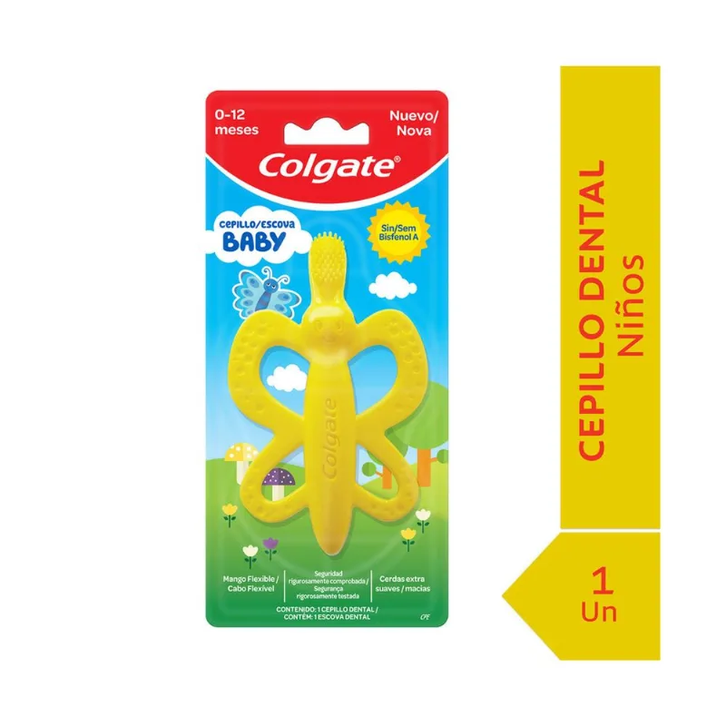 Cepillo de dientes Colgate Baby (0-12 Meses) 1 uni