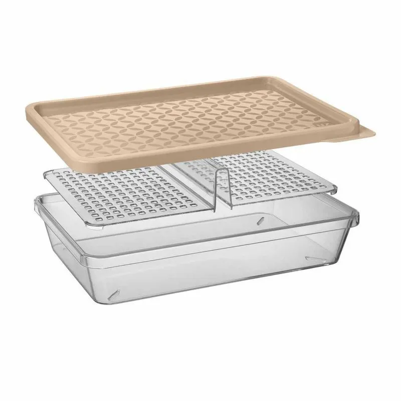 Organizador Porta Frios Duplo uz Capuccino