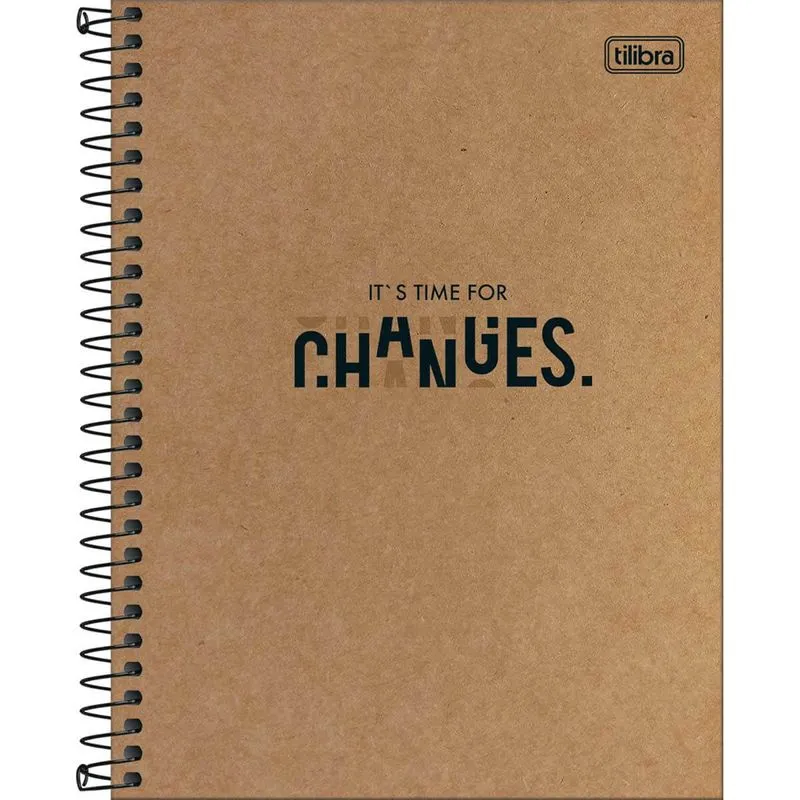 Caderno Cd Colegial Kraftwork 1 Matéria 80f Tilibra 04un