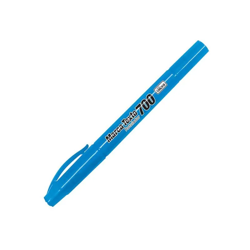 Marca Texto 700 Ponta Dupla Azul Tilibra TILIBRA Tilibra