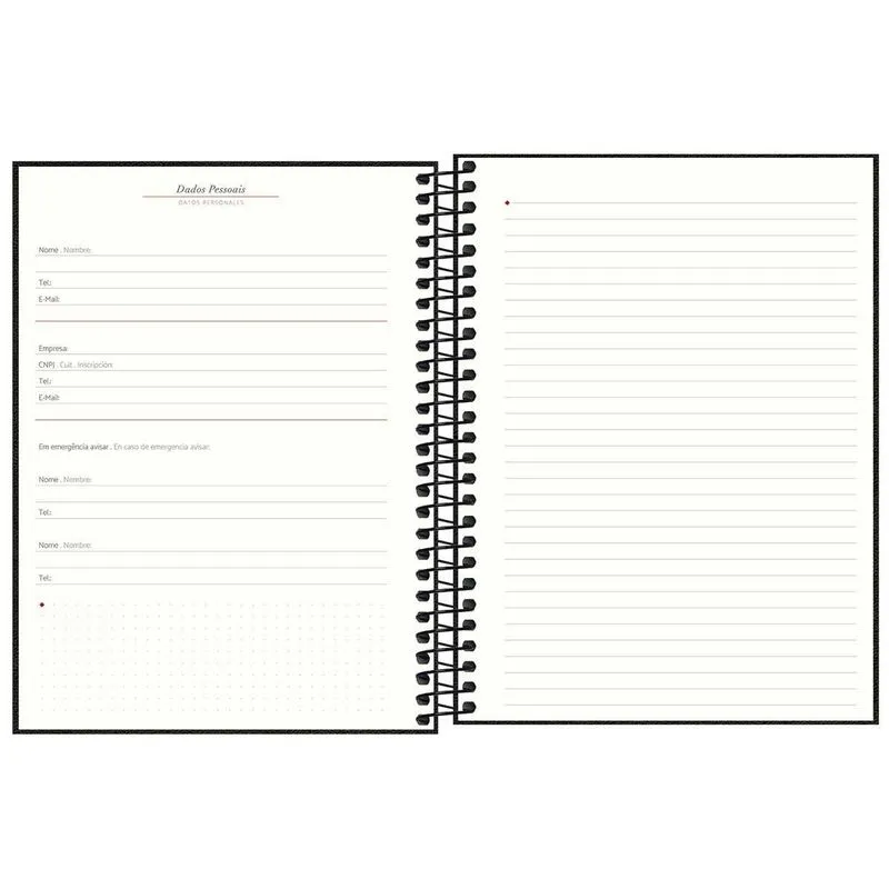 AGENDA PLANNER ESPIRAL 2024 CAMBRIDGE 90G TILIBRA