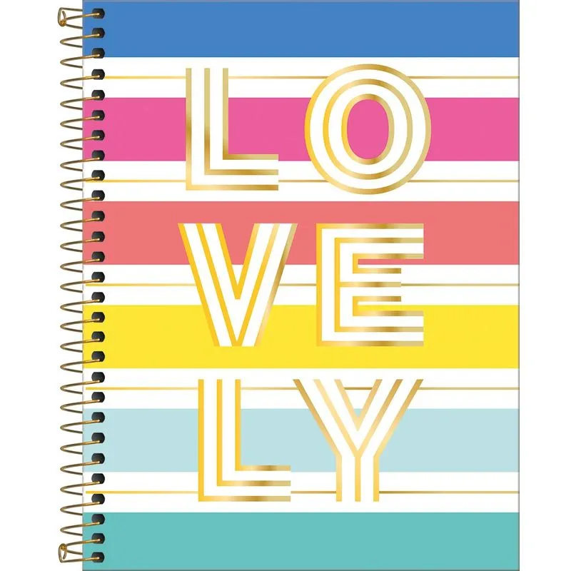 Caderno Espiral Tilibra Be Nice Capa Dura Sortido 1 matéria 80 Folhas Caderno Tilibra Capa Dura Espiral UUniversit?rio 80 Folhas Be Nice Sortido