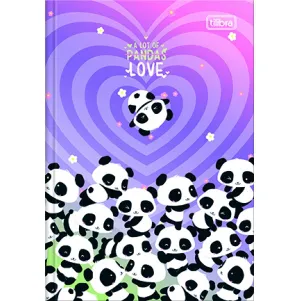Caderno Brochura 1/4 80 FLS - Lovely Friends - Tilibra