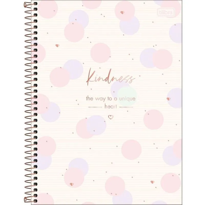 Caderno Espiral Tilibra Connect Soho 12 Matérias 192 Folhas Sortido 359408