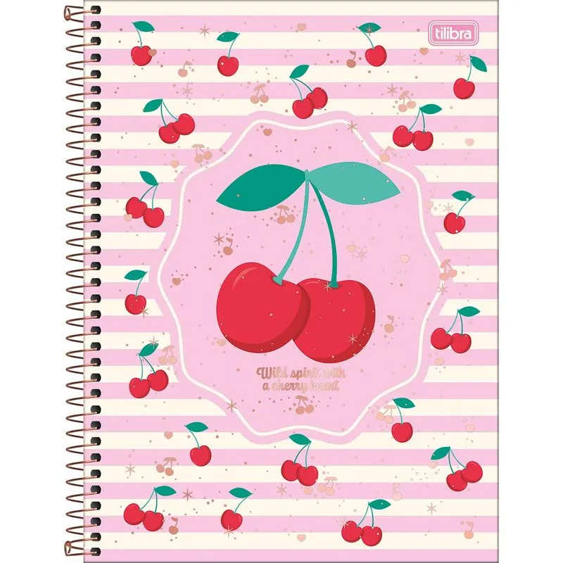 Caderno Universitário 1 Matéria 80 Folhas Amarena Tilibra Capa Dura Caderno Universitário 1 Matéria Amarena 80 Folhas Sortido Tilibra