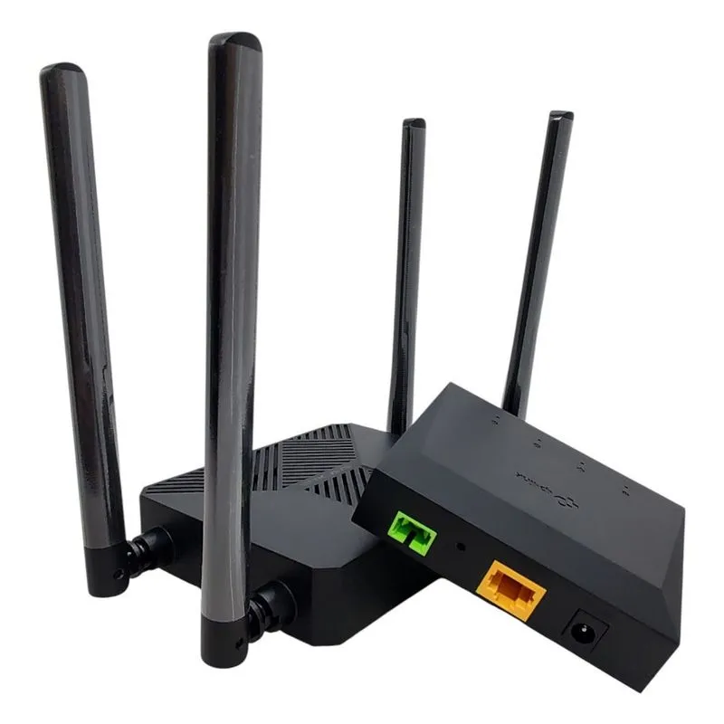 Combo Gpon Wi-fi 6 Tp-link Mr60x + Xz000-g7 Xpon 8027+8458 Dual Band 3000mbps Mesh Conectividade Rápida Ideal Para Residências