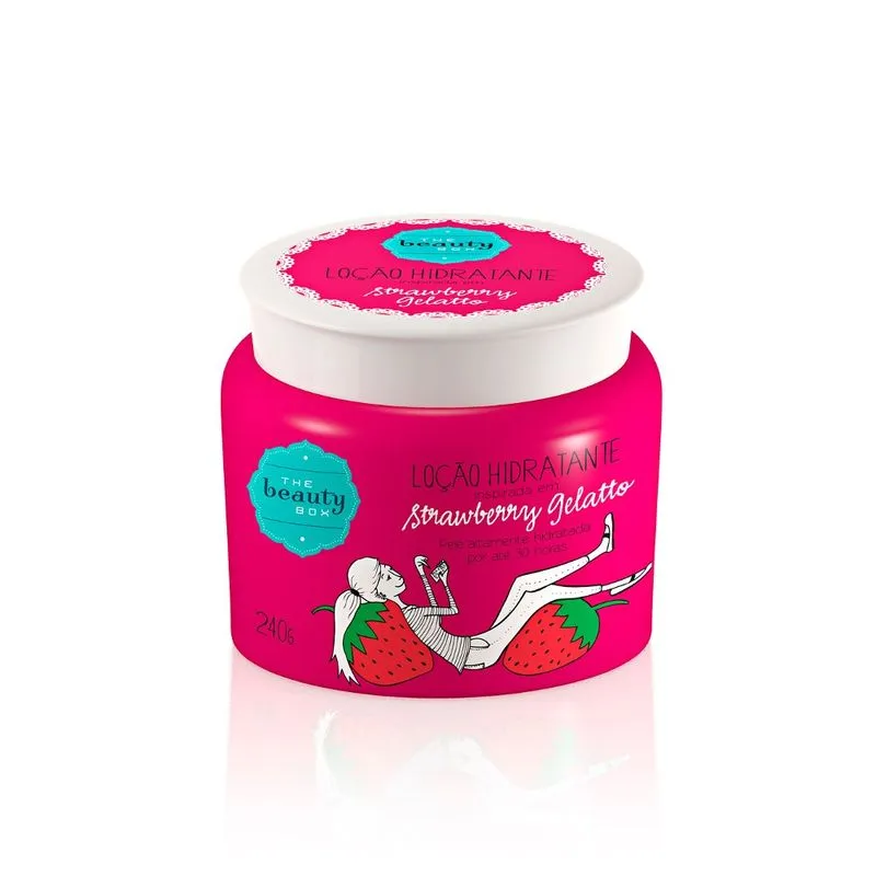 Loção Hidratante Strawberry Gelatto