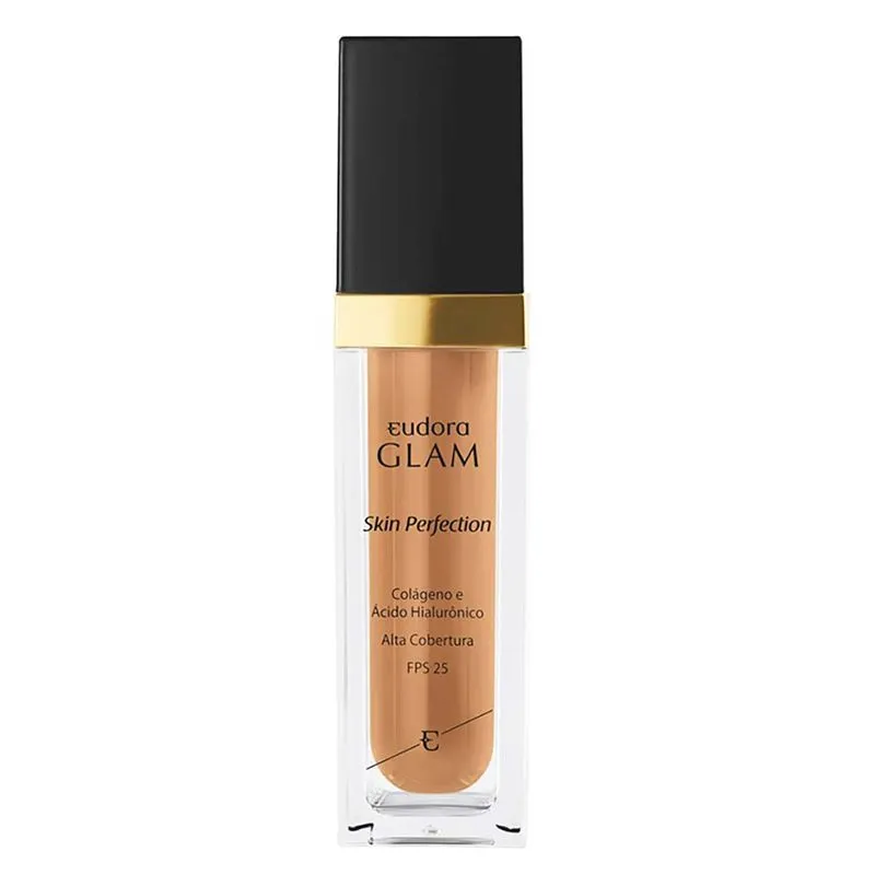 Base Líquida Eudora Glam Skin Perfection 30ml 45