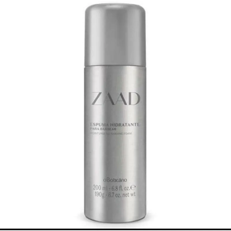 Espuma Hidratante Para Barbear Zaad 200ml Qhs - O Boticário