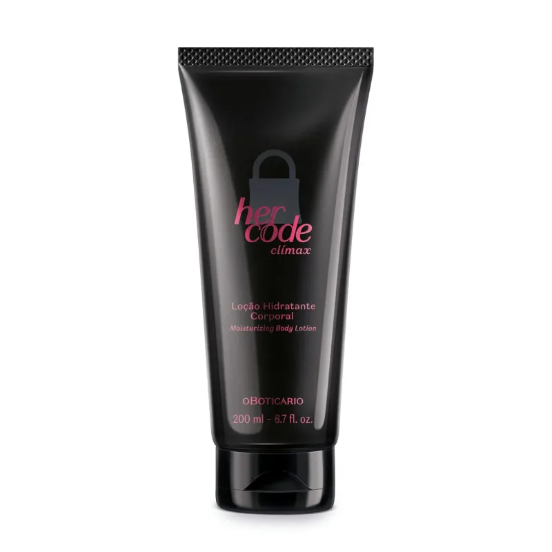 Loção Hidratante Desodorante Corporal Her Code Clímax 200ml