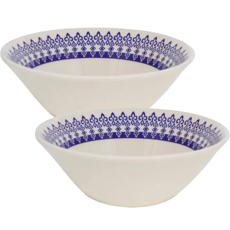 Kit 8 Saladeira Tigela Bowl Conic Grécia Recipiente 500ml