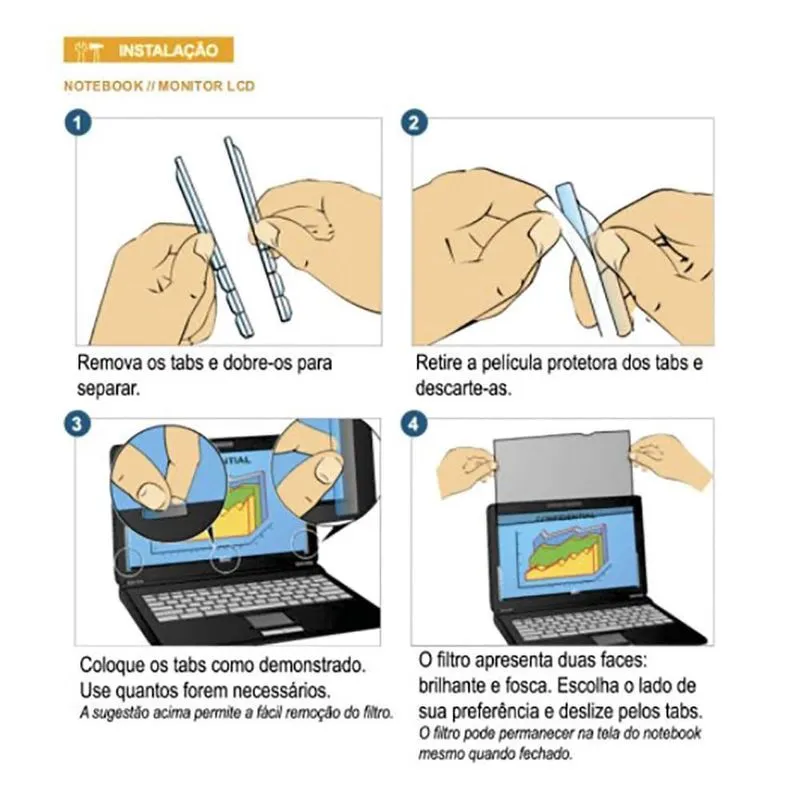 Filtro De Privacidade 13,3w Hb004276299 - 3m