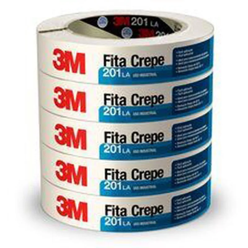 Fita Crepe Scotch 201La Branca 18Mmx50Mt