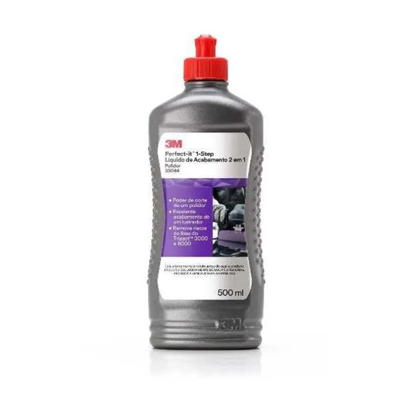 LIQUIDO DE ACABAMENTO 2 EM 1 500ML 1 PERFECT-IT 1-STEP - 3M