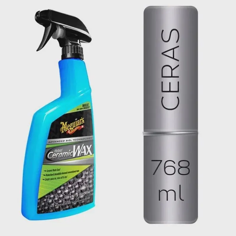 Cera Liquida hybrid Ceramic wax spray 768ML Meguiars G190526