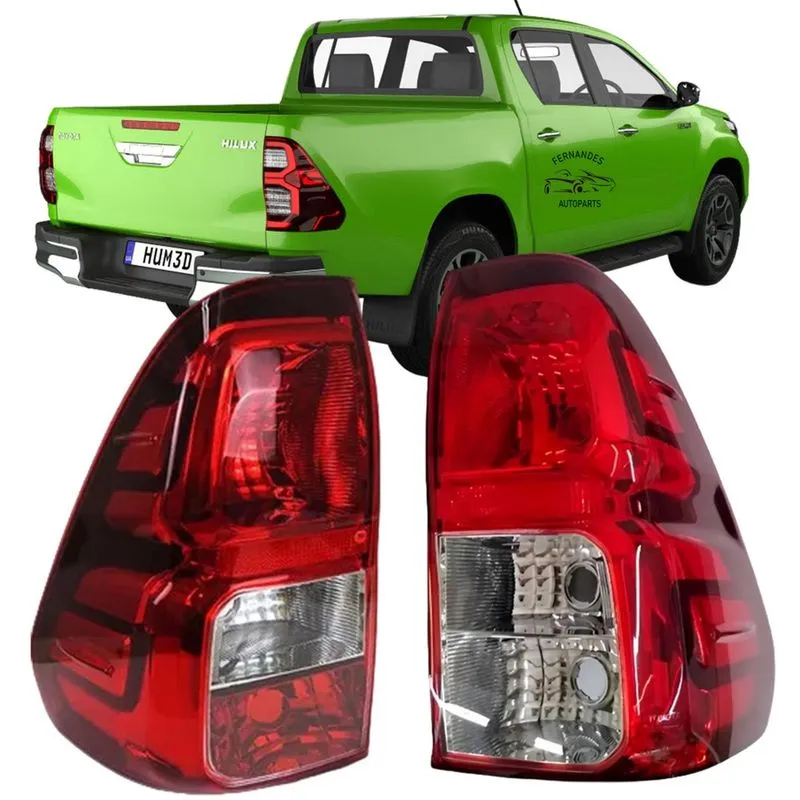 Par Lanterna Traseira Hilux 2016 2017 2018 2019 2020 Fitam