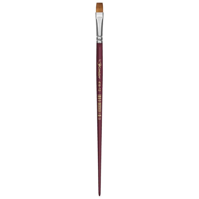 Pincel Chato Natural Condor 416 Nº 12