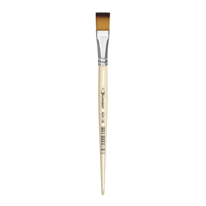 Pincel Chato Sintetico Condor 424 Nº 16 - CONDOR