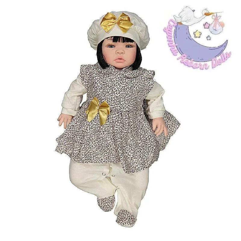 Boneca Que Fala Estilo Reborn Princesa + Bolsa Maternidade