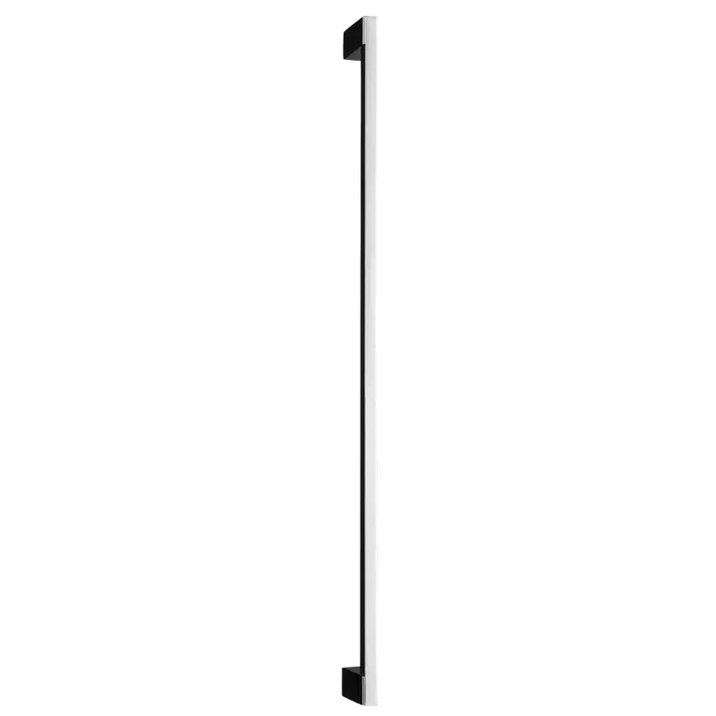 Par de Puxadores Chopin 800mm em Inox Escovado