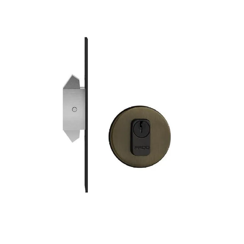 Fechadura Trava Porta Correr Pado Expansiva Antique Ouro