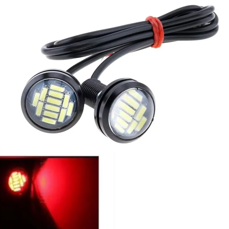 Par Mini Milha Drl Eagle Eye Luz Diurna Farol Auxiliar 22mm