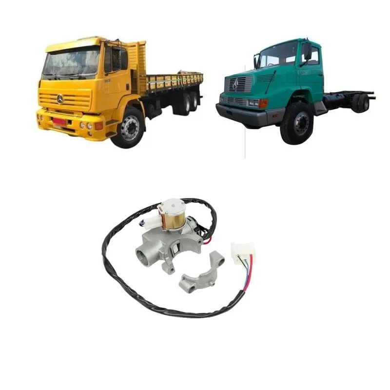 Conjunto Ignicao Solenoide 24v Sem Cilindro Mercedes Ln 914