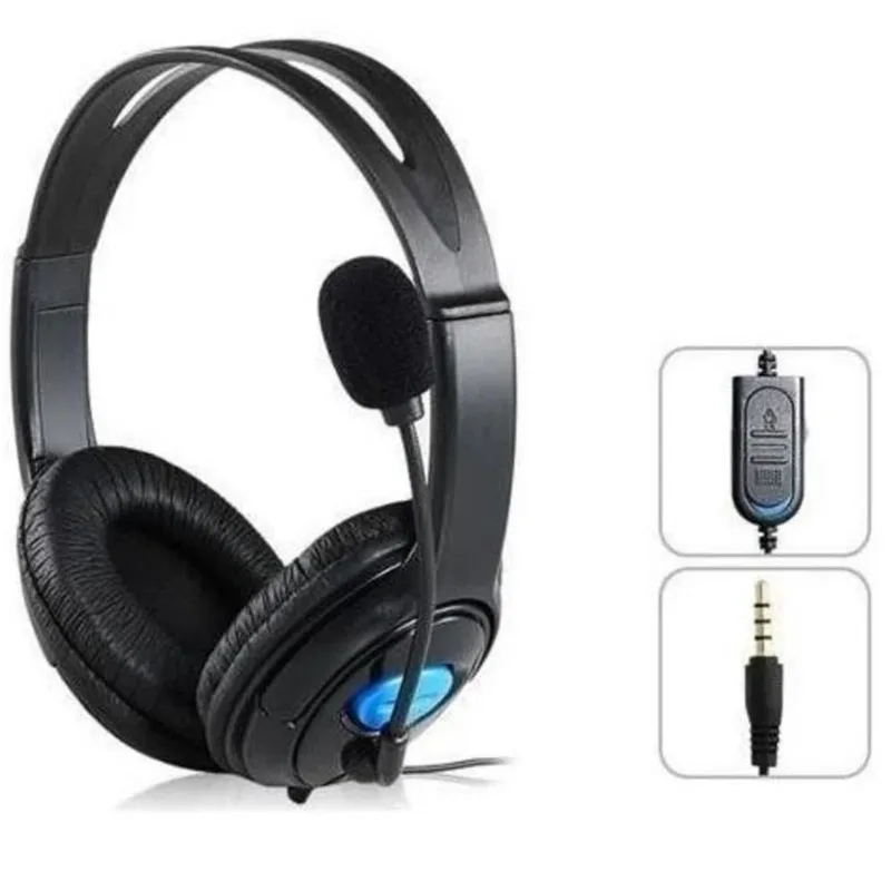 Headset Para Escutar E Falar Jogando No Ps4 Compatível