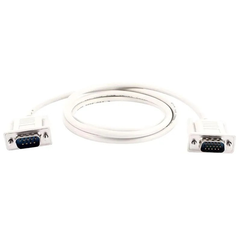 Cabos Serial Db9 Macho Para Serial Db9 Macho 1,5 Metros