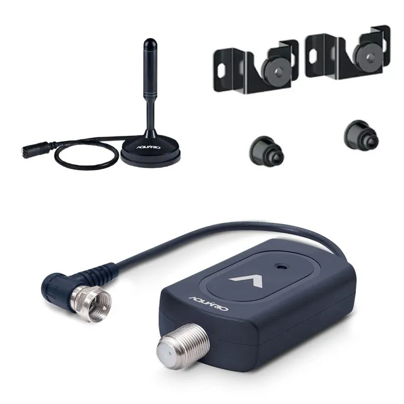 Kit Antena Digital Dtv100 + Amplificador Sinal + Suporte Tv