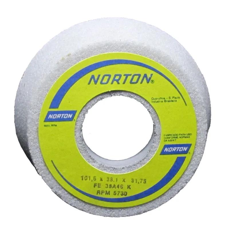 Rebolo Copo Cônico Branco Para Retífica 4 x 1.1/2 x 31,75mm aa Norton