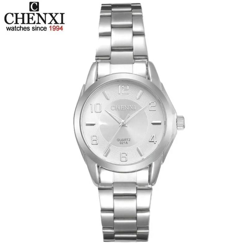 Relogio Feminino Chenxi Cx-021a à Prova D'água Branco